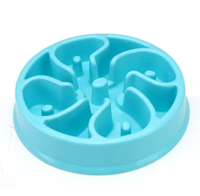 Anti Choke Plastic Dog Bowl Healthy Feeder For Easy Eating