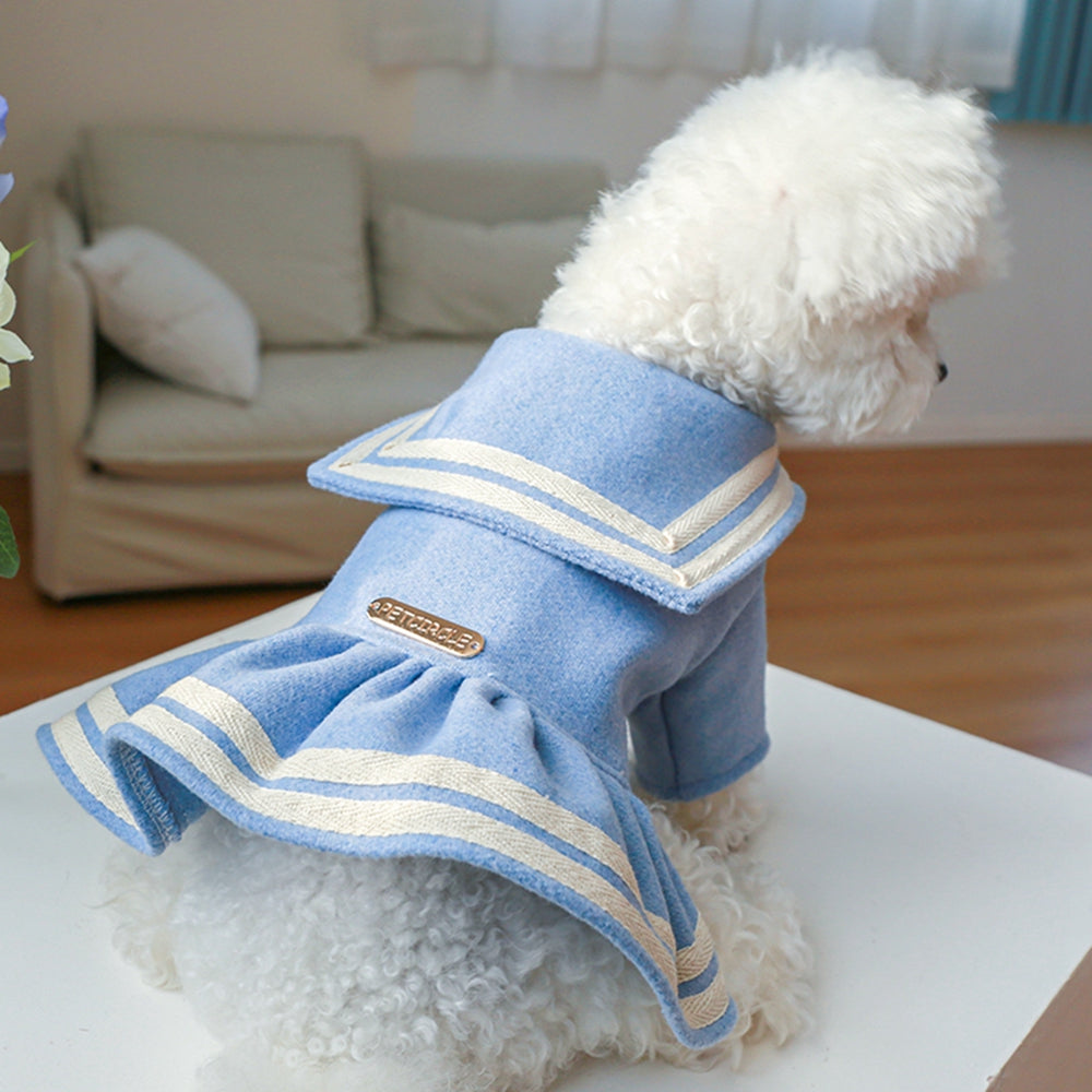Puppy Princess Dress in Pink And Blue Size