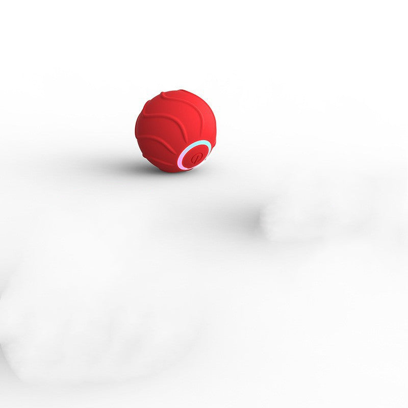 Smart Cat Toy Rolling Ball Silicone Pet Toy With Automatic Play