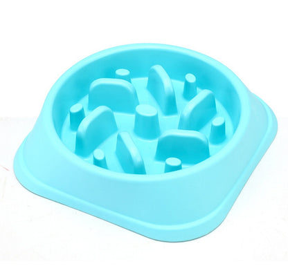 Anti Choke Plastic Dog Bowl Healthy Feeder For Easy Eating
