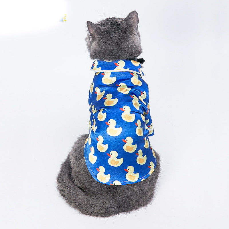 Cotton Cat And Dog Pajama Top