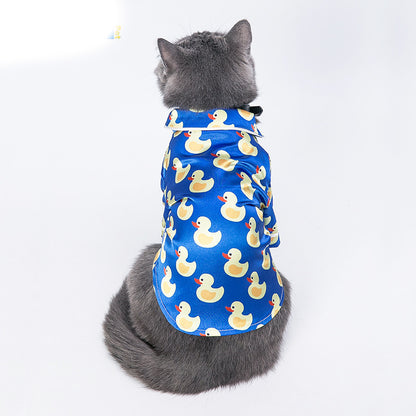 Cotton Cat And Dog Pajama Top