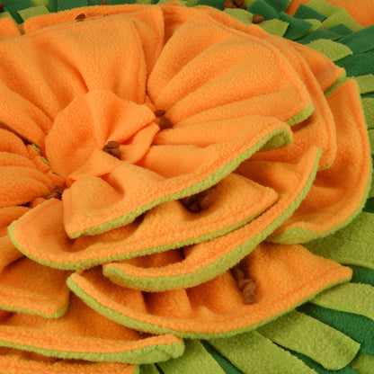Flower Dog Sniffing Pad.  Machine Washable