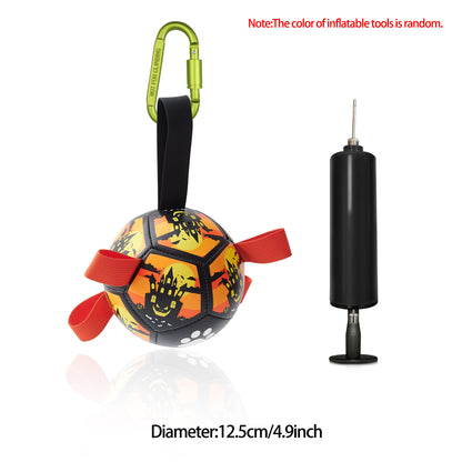Interactive Dog Inflated Soccer Ball Toy For Training And Outdoor Play