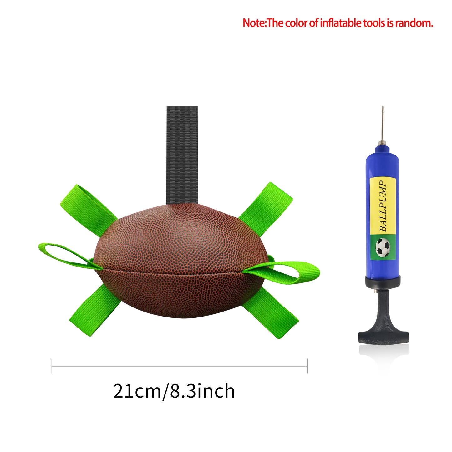 Interactive Dog Inflated Soccer Ball Toy For Training And Outdoor Play