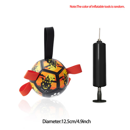 Interactive Dog Inflated Soccer Ball Toy For Training And Outdoor Play