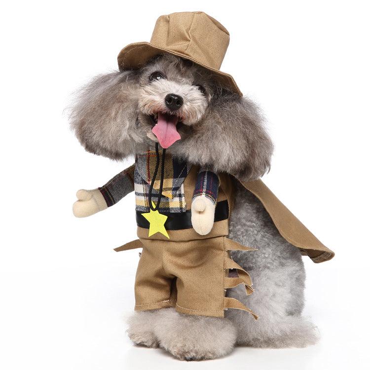 Cute Dog  Costumes For Halloween And Christmas Dress-Up