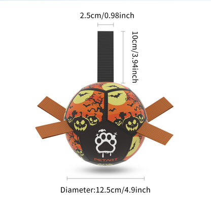Interactive Dog Inflated Soccer Ball Toy For Training And Outdoor Play