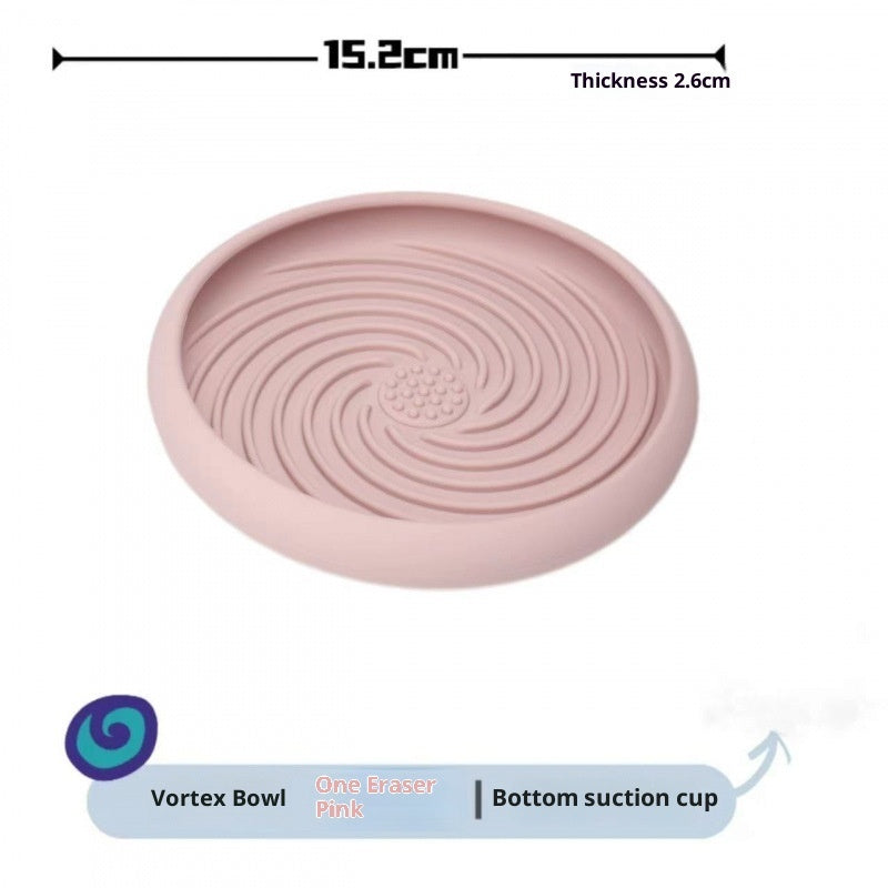 Dog Slow Feeder Bowl / Silicone Lick Mat - Durable Non Slip Feeding Puzzle