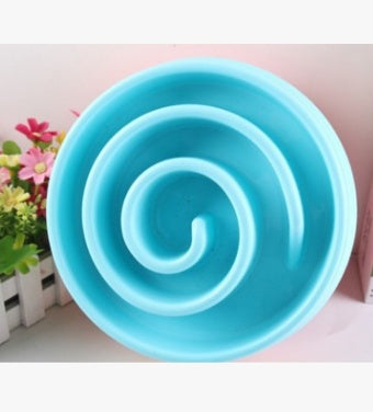 Anti Choke Plastic Dog Bowl Healthy Feeder For Easy Eating