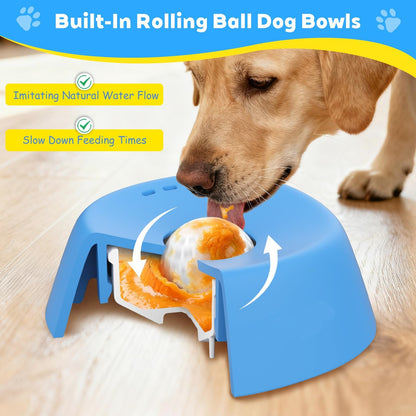 CalmEats™ Slow Feeder Bowl – Anti-Choke & Anxiety Relief Lick Mat