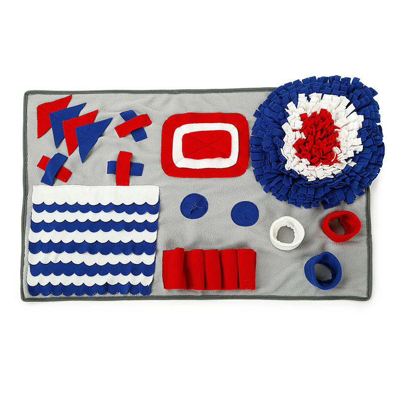 Flower Dog Sniffing Pad.  Machine Washable