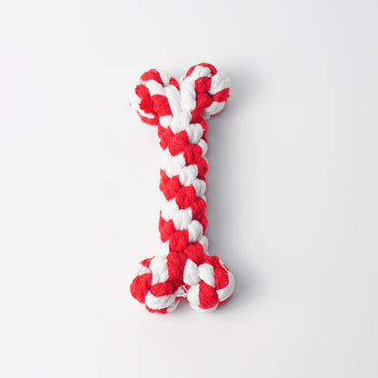 Dog Knot Rope - Heat Shape Toys Strong Pull g Interactive Woven Products For Pets Chewing