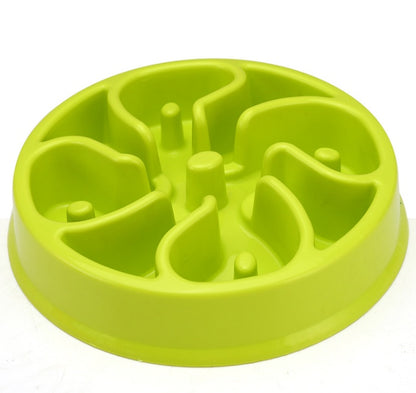 Anti Choke Plastic Dog Bowl Healthy Feeder For Easy Eating