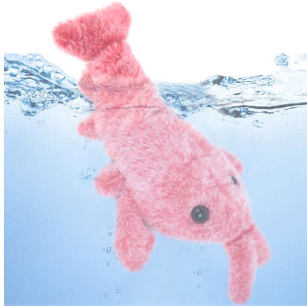 Electric Jumping Shrimp Toy -  USB Charging Simulation Lobster