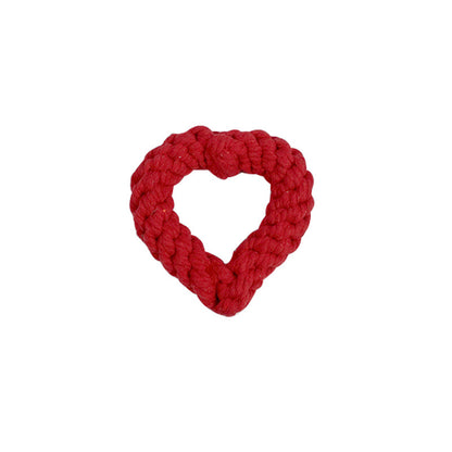 Dog Knot Rope - Heat Shape Toys Strong Pull g Interactive Woven Products For Pets Chewing