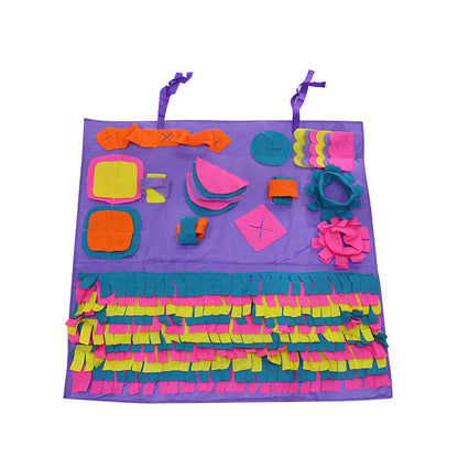 Flower Dog Sniffing Pad.  Machine Washable