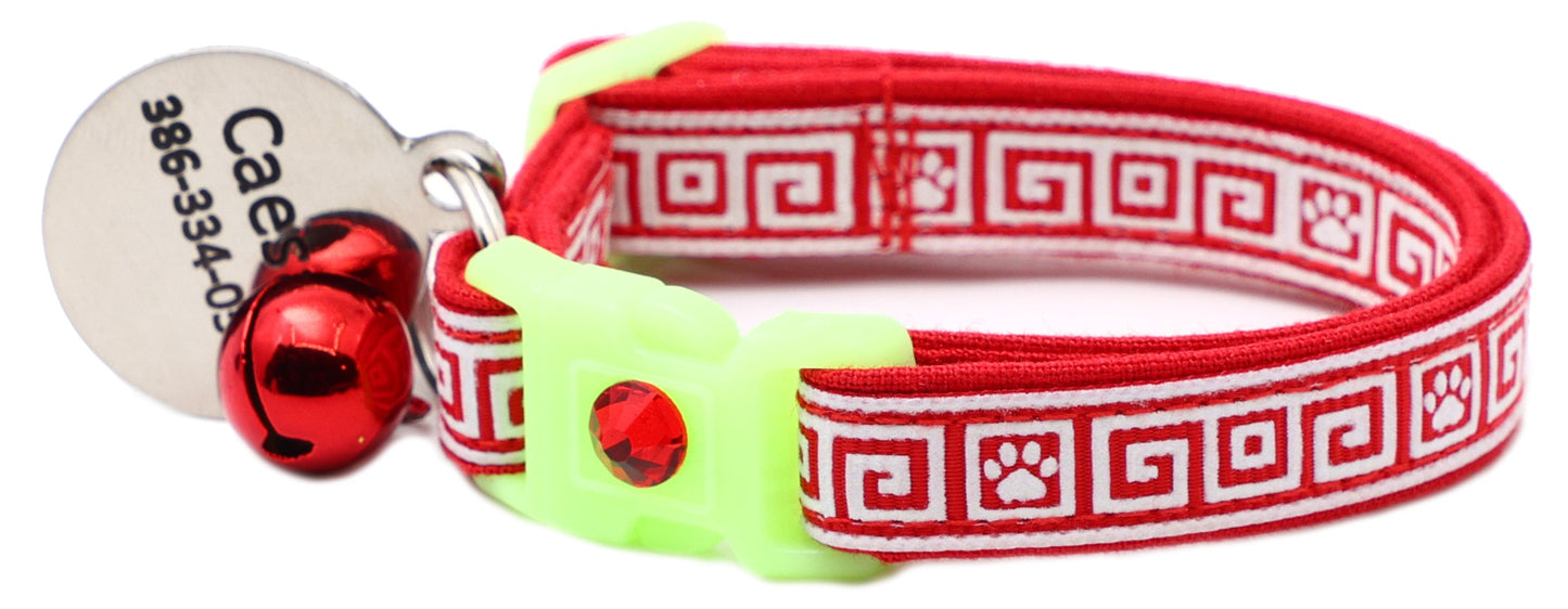 Glow on The Dark Breakaway Cat Collar