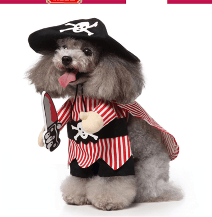 Cute Dog  Costumes For Halloween And Christmas Dress-Up