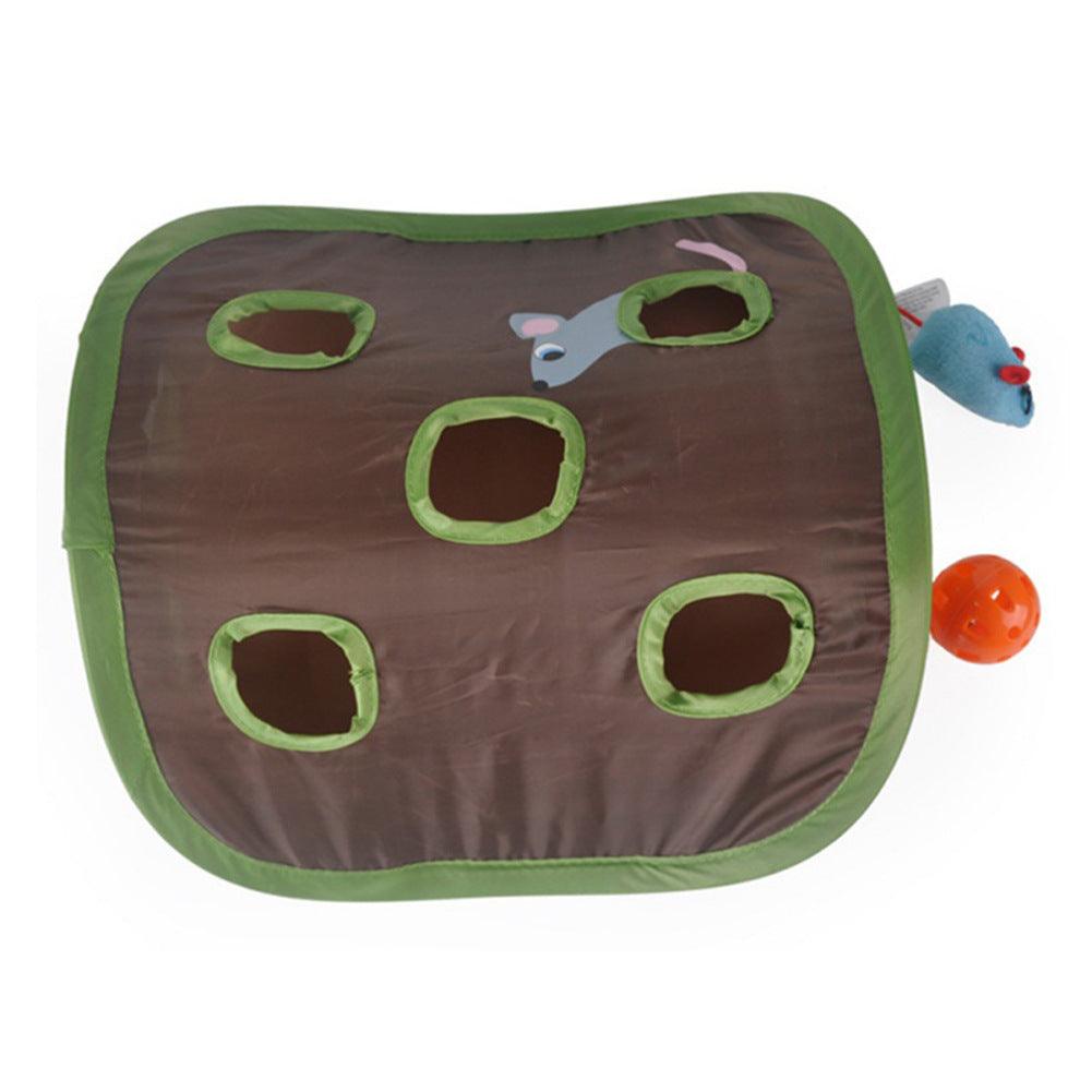 The Feline Fun Zone: Interactive Mouse Chase And Bell Adventure