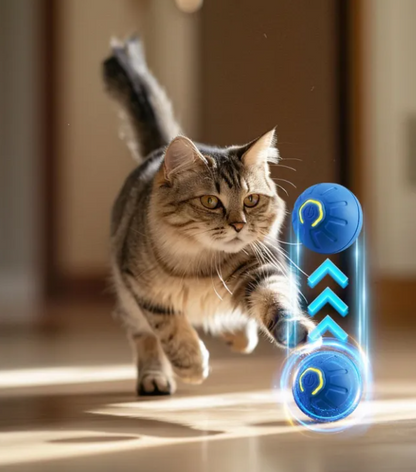 Smart Interactive Dog Ball – Automatic Moving Toy for Bored Dogs