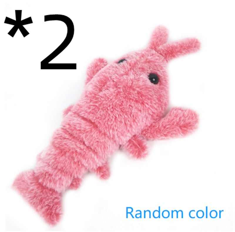 Electric Jumping Shrimp Toy -  USB Charging Simulation Lobster