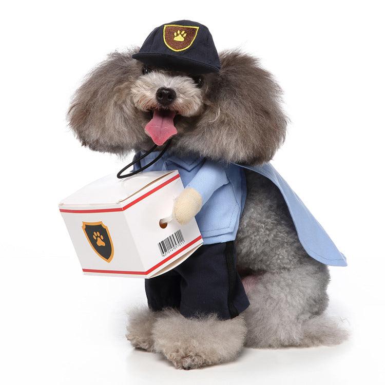 Cute Dog  Costumes For Halloween And Christmas Dress-Up