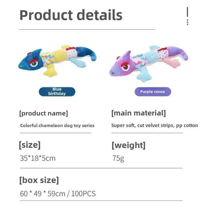 Dragon Plush Toy w/ Sound -  Bite-resistant for Dogs. Boredom Relief
