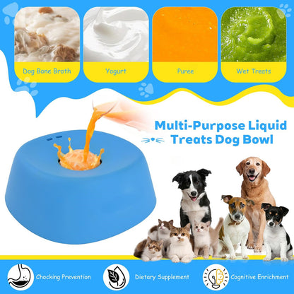 CalmEats™ Slow Feeder Bowl – Anti-Choke & Anxiety Relief Lick Mat