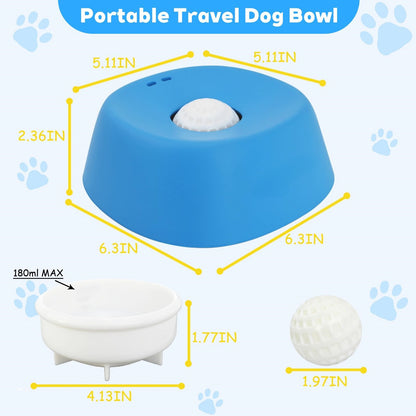 CalmEats™ Slow Feeder Bowl – Anti-Choke & Anxiety Relief Lick Mat