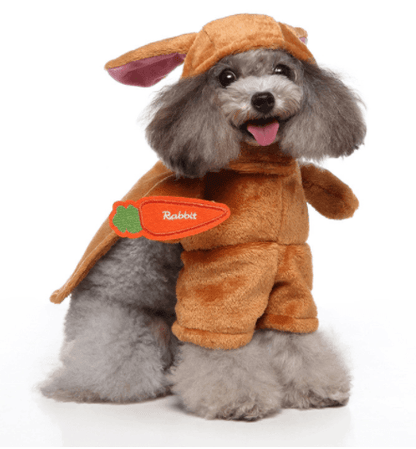 Cute Dog  Costumes For Halloween And Christmas Dress-Up