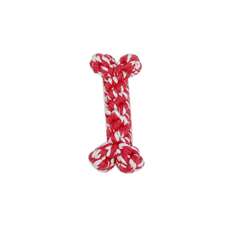 Dog Knot Rope - Heat Shape Toys Strong Pull g Interactive Woven Products For Pets Chewing